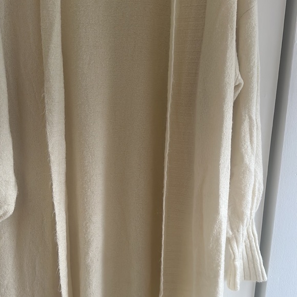 AFRM cream long cardigan - Picture 8 of 15
